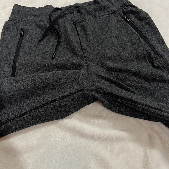 Heather grey Lululemon straight leg sweats - Picture 8 of 12